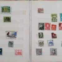 آلبوم تمبر قدیمی|کلکسیون سکه، تمبر، اسکناس|تهران, علم و صنعت|دیوار