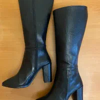 بوت چرم کاملا نو