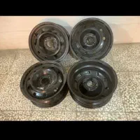 رینگ فابریک سمند همراه با قالپاق نو استفاده نشده