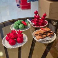 سینی مینیاتوری یلدایی|صنایع دستی و سایر لوازم تزئینی|ری, دولتآباد|دیوار