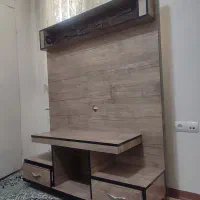 میز تلویزیون گردویی چراغ دار|میز تلویزیون|تهران, شهرک ولیعصر شمالی|دیوار