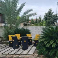 میز و صندلی ۶ نفره سالم بتنی