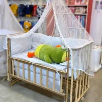 گهواره تخت کنار مادر کاملاً نو زیر قیمت