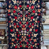 روفرشی طرح اناری مناسب شب یلدا ۱.۵ و۳و۶ متری|روفرشی|اصفهان, نقش جهان|دیوار