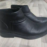 کفش بوت مردانه چرم مصنوعی