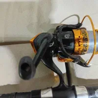 چوب و چرخ و لوازم تکمیل ماهیگیری یکجا باهم