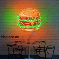 طراحی و ساخت تابلو نئونی و چلنیومی|خدمات پیشه و مهارت|اصفهان, هفتون|دیوار