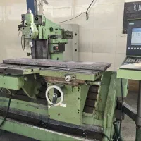 فرز cnc چهارمحور دکل