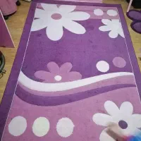 فرش 4 متری (1/7* 2 )فانتزی به همراه پادری