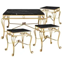 جلومبلی و عسلی فلزی استیل یا طلایی گلمیز گل میز|مبلمان خانگی و میز عسلی|مرودشت, فاز دوم شهرک فرهنگیان|دیوار