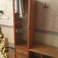 سرویس کمد و تخت و میز ارایش با کریر رایگان|اسباب و اثاث بچه|قم, دورشهر|دیوار