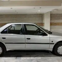 پژو۴۰۵  نقره ای مدل ۹۳ کم کار خونگی دوگانه شرکتی