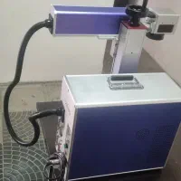 دستگاه لیزر حکاکی فایبر 30 وات با لنز ۳۰ در ۳۰