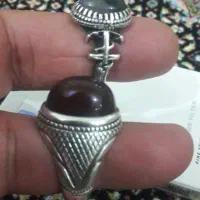 دو عدد انگوشتر  دست ساز سنگین|کلکسیون اشیاء عتیقه|نقده, |دیوار