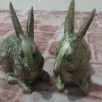 مجسمه خرگوش برنز|مجسمه، تندیس، ماکت|اندیمشک, |دیوار