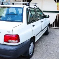 پراید سفید 1384 بی رنگ تک برگ سند