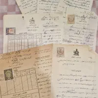 بیش از ده هزار برگ اسناد تمبردار رضا شاه و پهلوی|کلکسیون سکه، تمبر، اسکناس|تهران, جوادیه تهرانپارس|دیوار