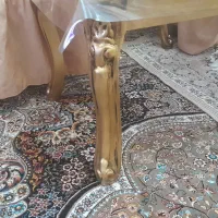 مبل استیل یا سلطنتی و میز غذا خوری|مبلمان خانگی و میز عسلی|چهاردانگه (تهران), |دیوار