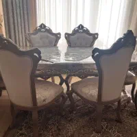 میز نهارخوری درحد نو ۶ نفره