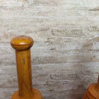 میل زورخانه ای چوبی قدیمی(آنتیک،سالم و سنگین)|تجهیزات ورزشی|تهران, شهرک شهرداری|دیوار