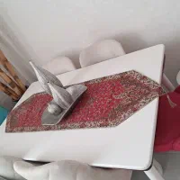 میزصندلی غذاخوری ۶ نفره و لوستر