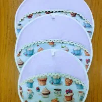 سرویس آشپزخانه با بهترین پارچه و متریال|سفره، حوله، دستمال آشپزخانه|برخوار, |دیوار