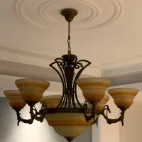 دو عدد اوستر ۶ و ۳ شاخه|لوستر و چراغ آویز|تهران, ولنجک|دیوار
