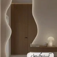 آینه،آینه دکوراتیو، آینه قدی،آینه‌و‌کنسول|آینه|اسلام‌شهر, باغ فیض|دیوار