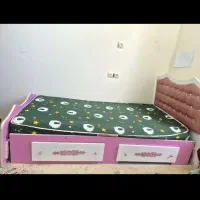 تخت دخترونه با تشک|کالسکه و لوازم جانبی|بابل, |دیوار