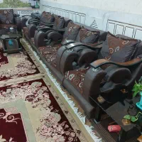 مبل راحتی ۹ نفره|مبلمان خانگی و میز عسلی|خمینی‌شهر, |دیوار