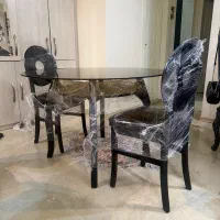 میز صبحانه خوری نو دو نفره کاملا چوب