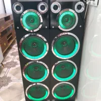 باند اسپیکر دی مکس چراغ دار بلوتوث دار درحدصفر|سیستم صوتی خانگی|سنندج, |دیوار