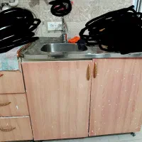 سینک ظرفشویی و کابینت|آبچکان و نظمدهنده ظروف|ایلام, |دیوار