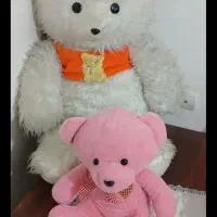 دو عدد عروسک خرسی