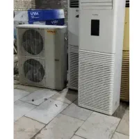 خریدار کولر دوتیکه سوراخ(سوخته )مشتری ایستاده دوفن