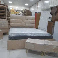 تخت خواب دونفره لمسه کد55|تخت و سرویس خواب|ارومیه, |دیوار