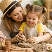 کارگاه گل بازی  مادر و کودک