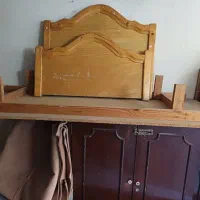 تخت یک نفره با تشک|تخت و سرویس خواب|رشت, بلوار گیلان|دیوار