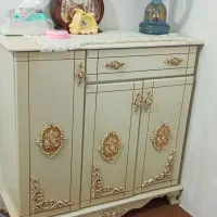 جاکفشی.میزتلوزیون.کمدوایینه دراور درحد