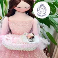 عروسک‌های تمام‌دست‌دوز، پرنسس، مادر و نوزادی.|اسباب‌‌بازی|قم, زنبیل آباد|دیوار