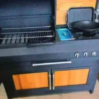 چطر باربیکیو اتشدان صندلی