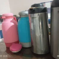 چای ساز و جلد فلاکس ژاپنی|سماور، چایساز، قهوهساز|شیراز, سعدیه جنوبی|دیوار