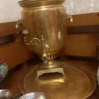 سماور ذغالی قدیمی روسی اصل