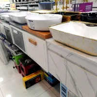 روشویی کابینتی و سنگی شیرآلات اهرمی پارس|لوازم سرویس بهداشتی|قم, ولیعصر|دیوار