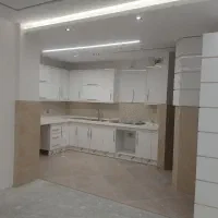 کابینت بدنه MDF درب هایگلاس (صفر) با صفحه کورین