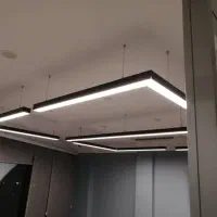 تولید و پخش لوسترهای خطی و لاین نوری ۴۸|لوستر و چراغ آویز|اصفهان, فیض|دیوار