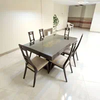 میز ناهارخوری ۶ نفره همراه صندلی|میز و صندلی غذاخوری|تهران, شهرک آتی شهر|دیوار