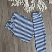 ست کراپ شلوارک زنانه و خترانه