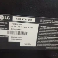 تلویزیون نیم سوز ۴۳ اینچ ال جی|تلویزیون و پروژکتور|نجف‌آباد, یزدانشهر|دیوار