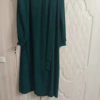 کفتان بلند مخمل کبریتی